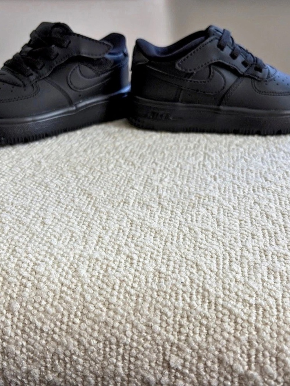 Nike Air Force 1 Black - Baby US 7C New with Tags and Box